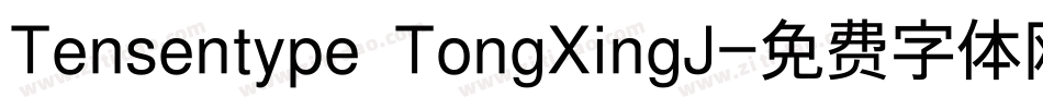 Tensentype TongXingJ字体转换